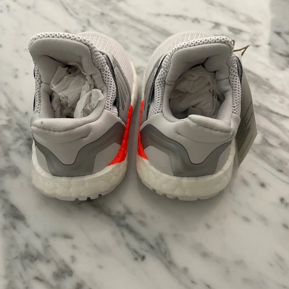 adidas UltraBoost 20 x NASA ISS Running Sneaker-Dash Gray/Silver/Silver